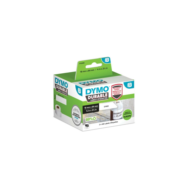 DYMO 2112284 etiqueta de impresora Blanco Etiqueta para impresora autoadhesiva