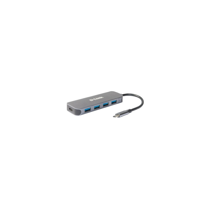 D-Link DUB-2340 hub de interfaz USB Tipo C 5000 Mbit/s Gris