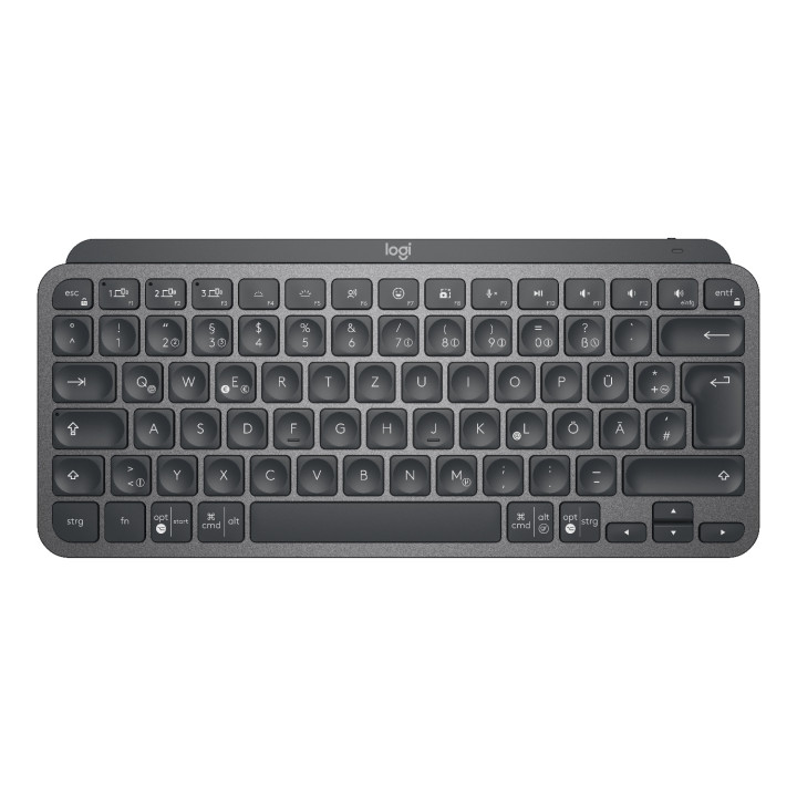 Logitech MX Keys Mini teclado RF Wireless + Bluetooth QWERTZ Alemán Grafito