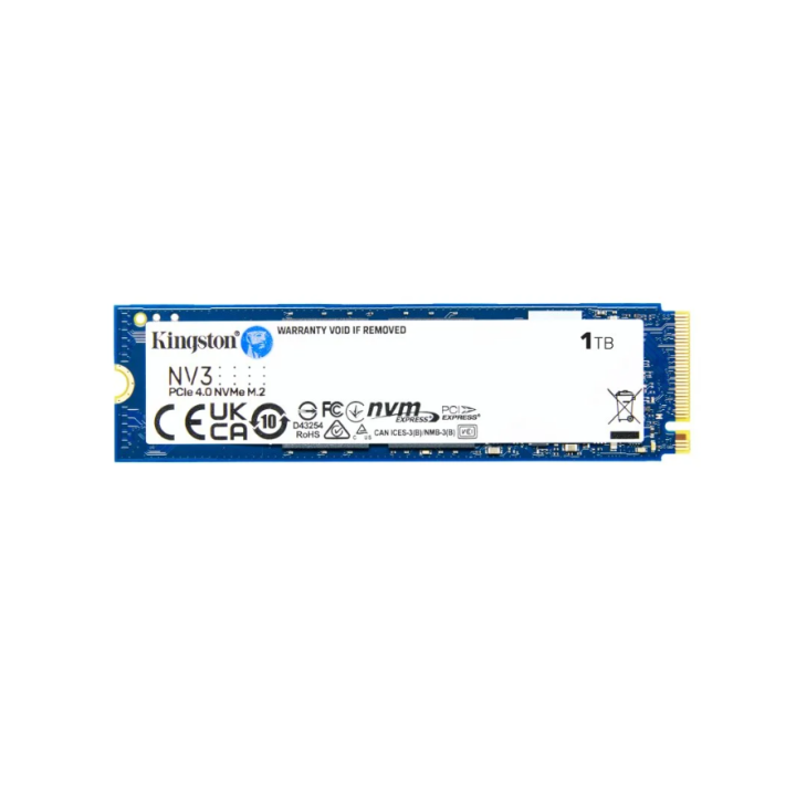 Disco Duro Kingston NV3 1TB Disco SSD 6000MB/S NVMe PCIe 4.0 M.2  [PRODUCTO EN TIENDA]
