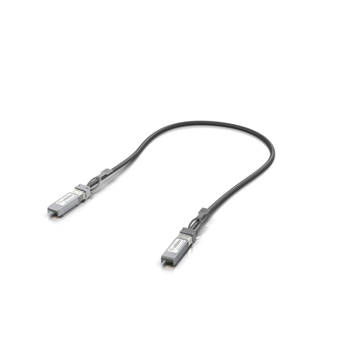 Ubiquiti Networks UACC-DAC-SFP10-0.5M cable infiniBanc 0,5 m SFP+ Negro
