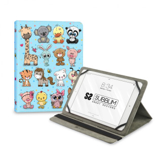 SUBBLIM Trendy 27,9 cm (11") Folio Multicolor