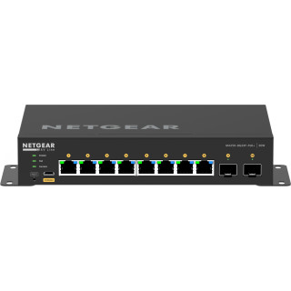 NETGEAR GSM4210PX-100EUS switch Gestionado L2/L3 Gigabit Ethernet (10/100/1000) EnergÍ­a sobre Ethernet (PoE) Negro