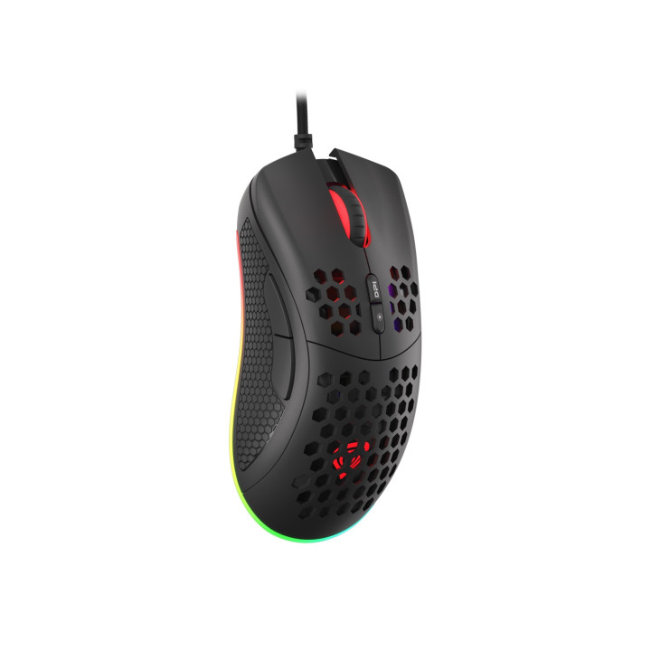 NATEC Krypton 555 ratón Ambidextro USB tipo A Í“ptico 8000 DPI