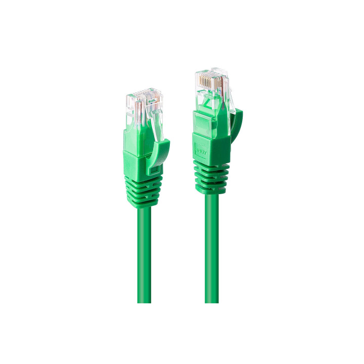 Lindy 48047 cable de red Verde 1 m Cat6 U/UTP (UTP)