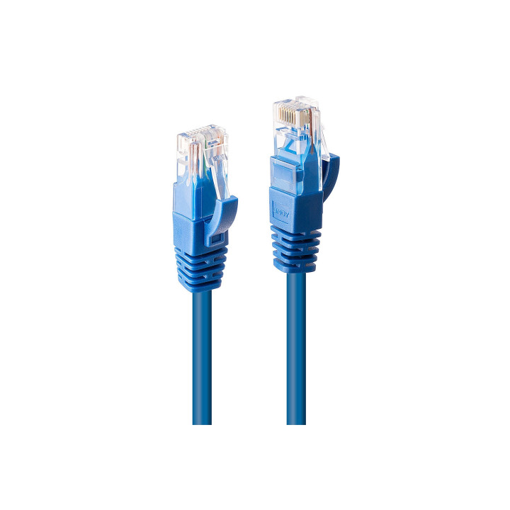 Lindy 48018 cable de red Azul 2 m Cat6 U/UTP (UTP)