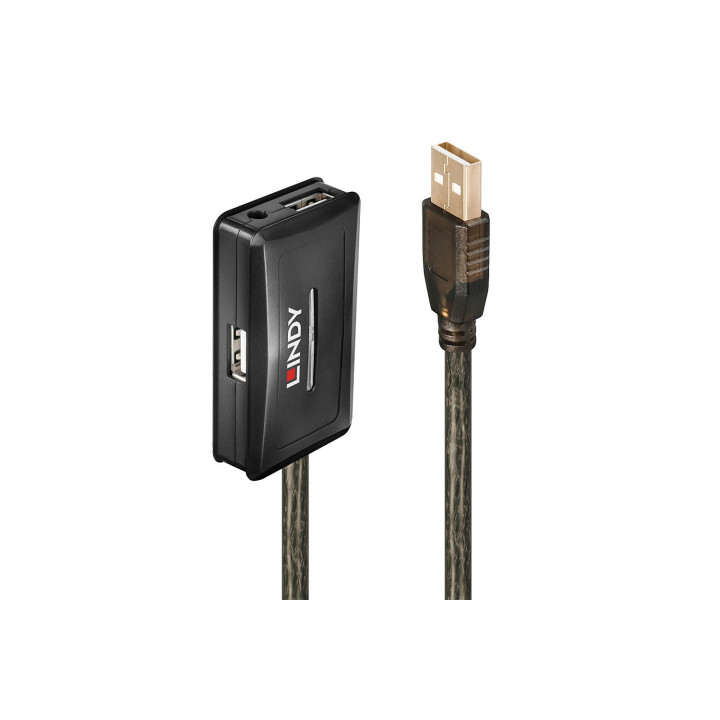 Lindy 42635 hub de interfaz USB 2.0 480 Mbit/s Gris
