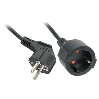 Lindy 30244 base múltiple 3 m 2 salidas AC Interior Negro