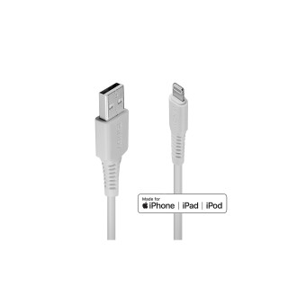 Lindy 31326 cable USB 1 m USB 2.0 USB A Blanco