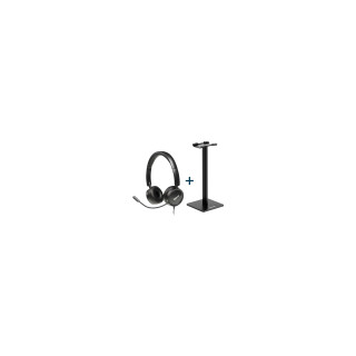 iggual Kit auriculares Dual Tech + soporte SA22
