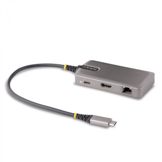 StarTech.com Adaptador Multipuertos USB-C - Docking Station USB Tipo C HDMI 4K60 - Hub Ladrón USB 3.0 de 2 Puertos -...