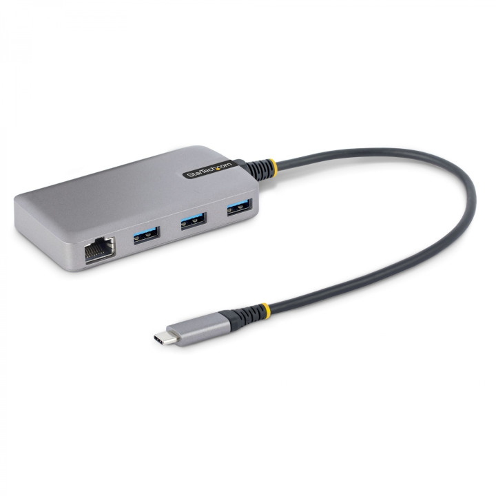 StarTech.com Hub USB-C de 3 Puertos USBA - USB 3.0 de 5Gbps - Alimentado por el Bus - Concentrador USB-C de 3 Puertos...