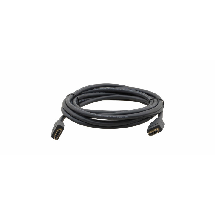 Kramer Electronics Câˆ’MHM/MHM cable HDMI 1,8 m HDMI tipo A (Estándar) Negro