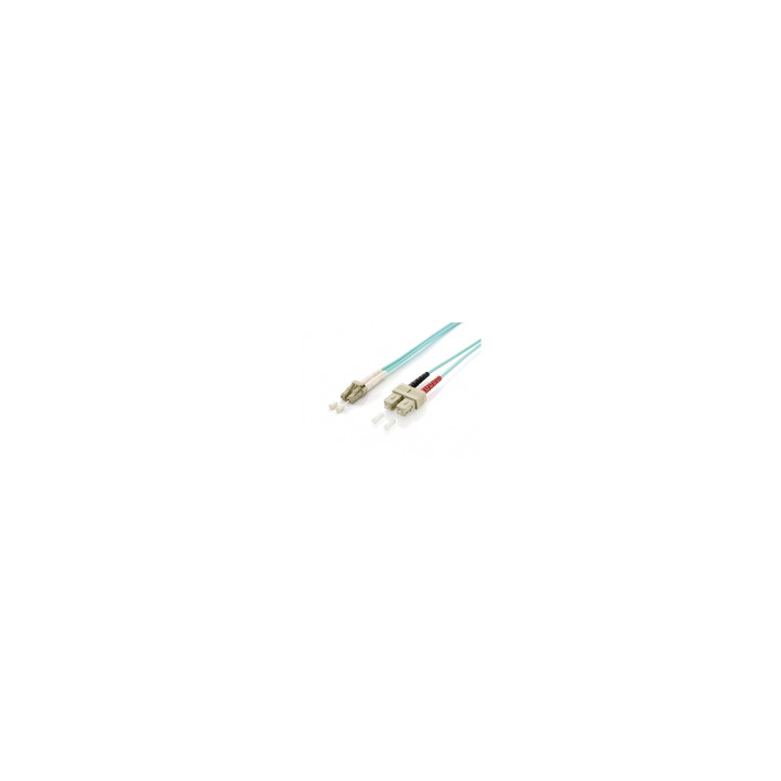 Equip 255317 cable de fibra optica 15 m 2x LC 2x SC OM3 Turquesa