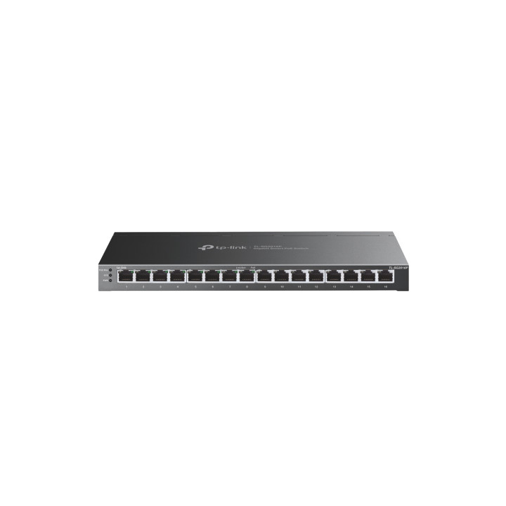 TP-Link TL-SG2016P switch L2/L3/L4 Gigabit Ethernet (10/100/1000) EnergÍ­a sobre Ethernet (PoE) Negro