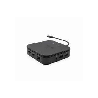 i-tec Thunderbolt 3 Travel Dock Dual 4K Display with Power Delivery 60W + Universal Charger 77 W