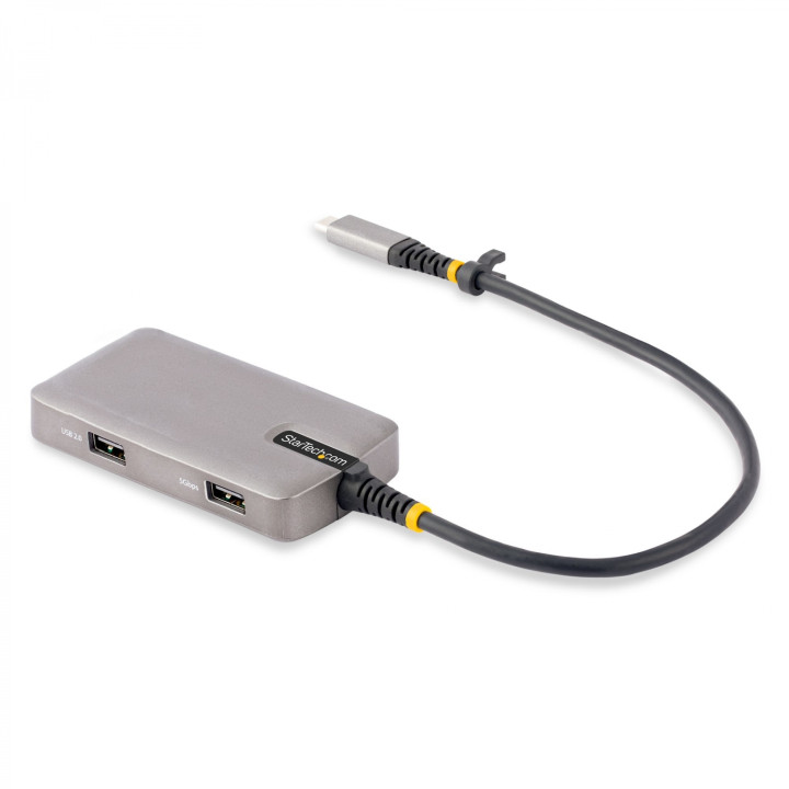 StarTech.com Adaptador Multipuertos USB-C - Docking Station USB Tipo C HDMI 4K60 - Hub Ladrón USB 3.0 de 3 Puertos -...