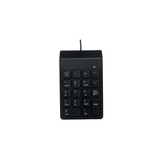 Gembird KPD-U-03 teclado numérico Portátil/PC USB Negro