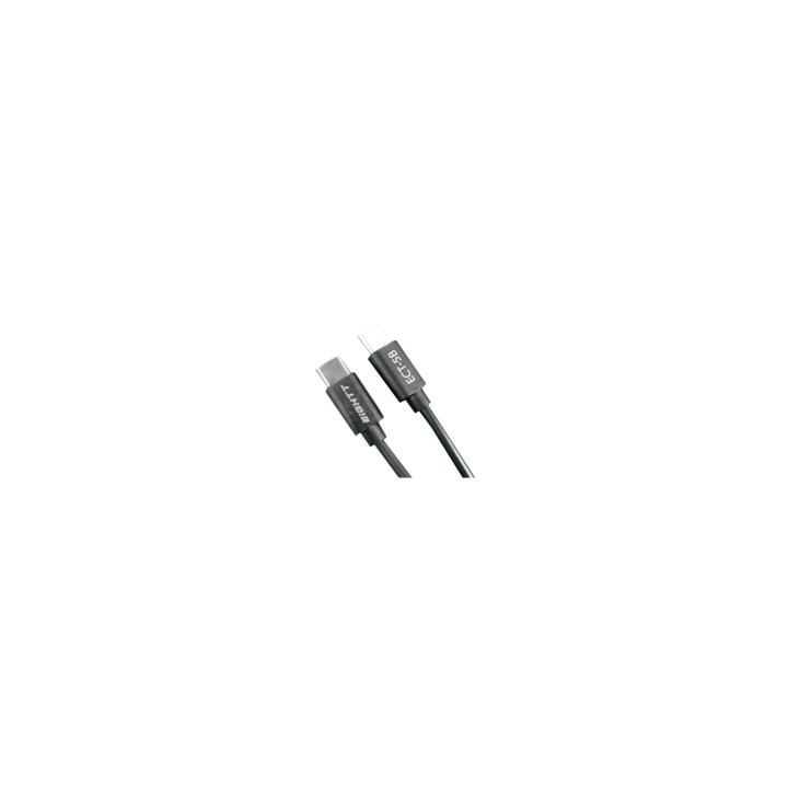 Eightt Cable Type C a Type C 1Mts PVC Negro