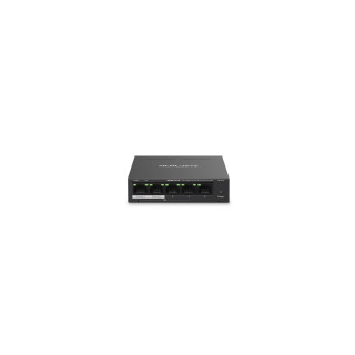 Mercusys MS105GP switch Gigabit Ethernet (10/100/1000) EnergÍ­a sobre Ethernet (PoE) Negro