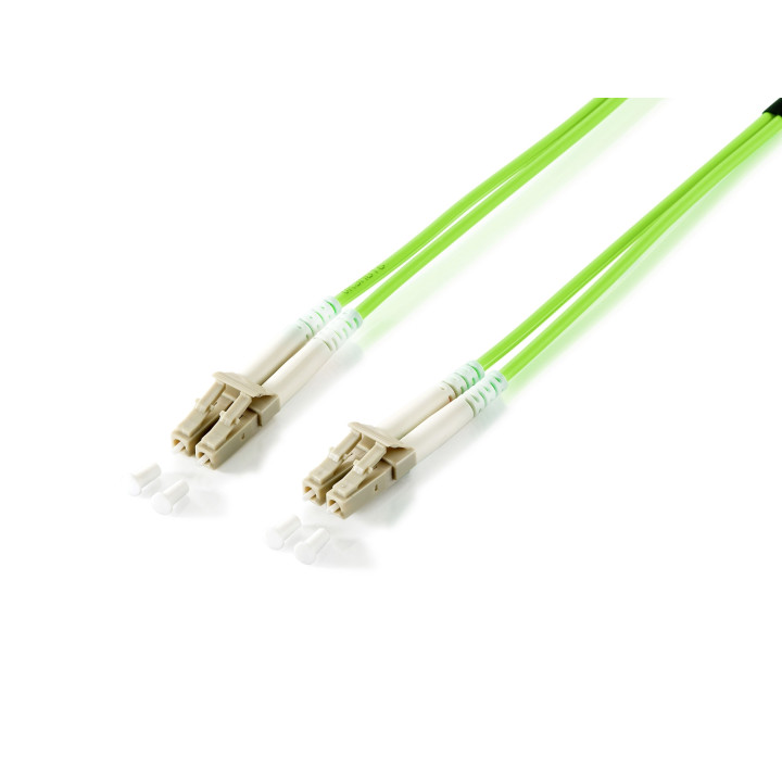 Equip 255711 cable de fibra optica 1 m LC OM5 Verde
