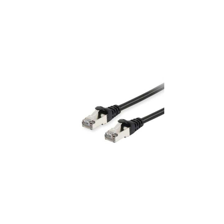 Equip 606104 cable de red Negro 2 m Cat6a S/FTP (S-STP)