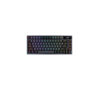 ASUS Azoth teclado USB + RF Wireless + Bluetooth QWERTY Inglés Metálico