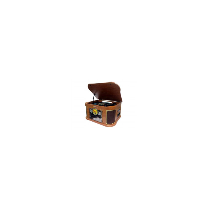 Sunstech PXRC52CD Tocadiscos de tracción directa Madera