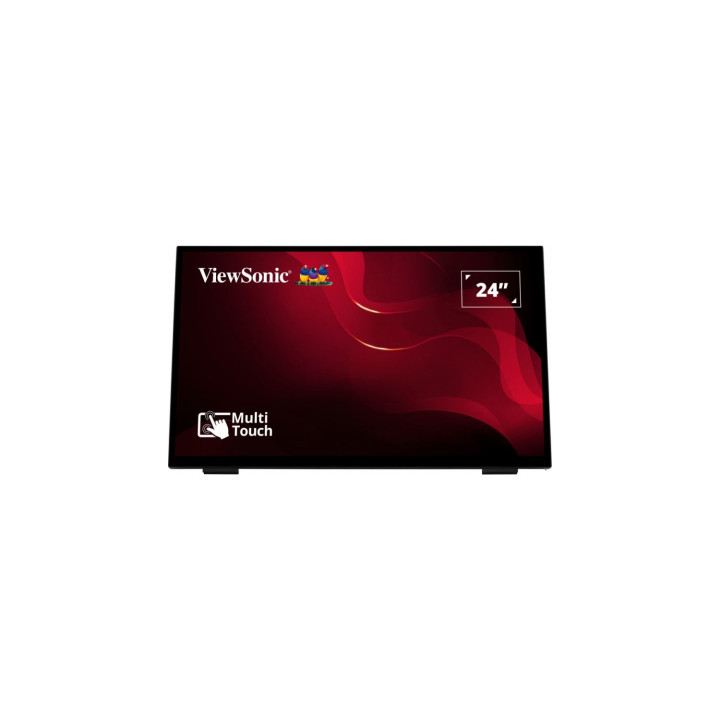 Viewsonic TD2465 pantalla de señalización Panel plano interactivo 61 cm (24") LED 250 cd / m² Full HD Negro Pantalla...