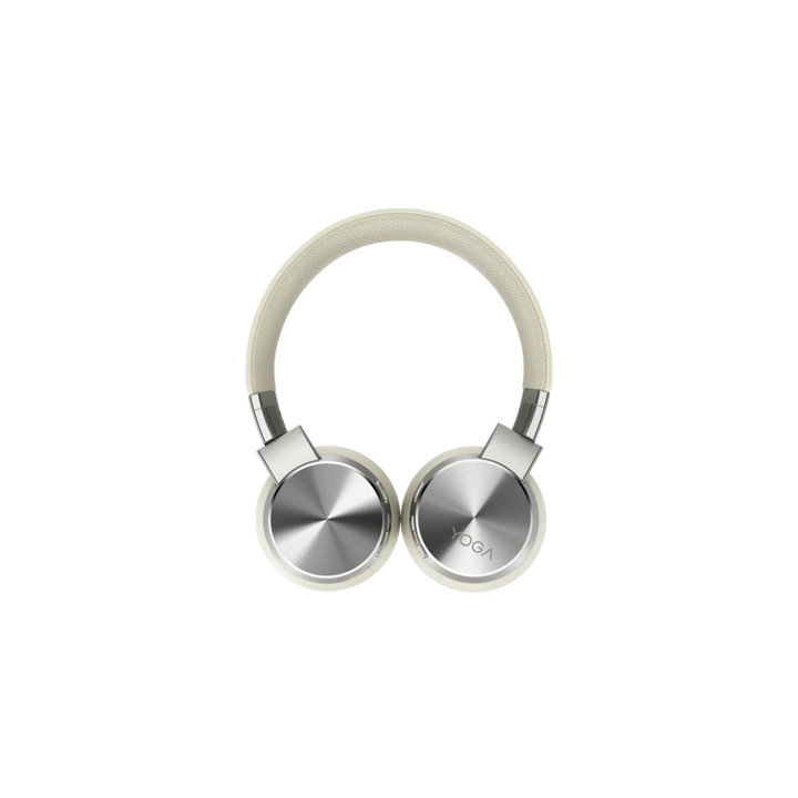 Lenovo Yoga Auriculares Inalámbrico y alámbrico Diadema Bluetooth Crema de color, Blanco