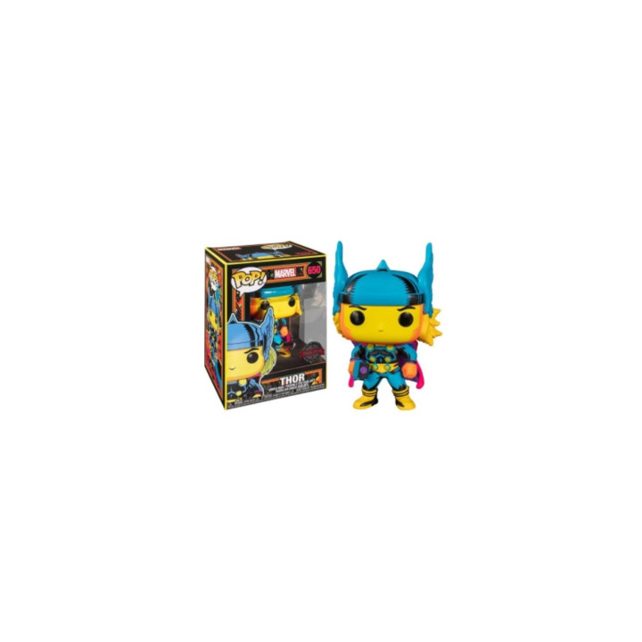 POP MARVEL BLACK LIGHT THOR MULTICOLOR