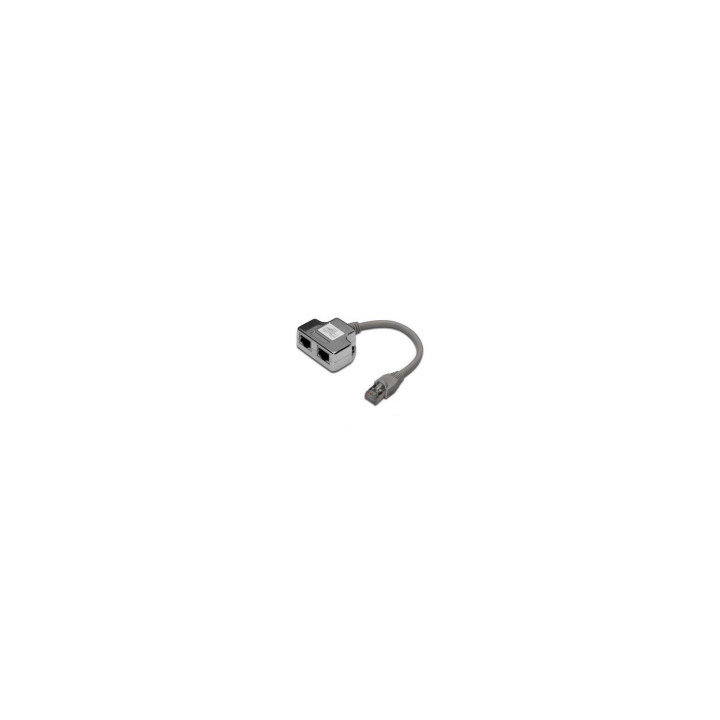 CABLE DE RED 1XRJ45MACHO A 2XR (DN-93904)