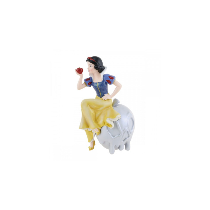 FIGURA DECORATIVA ENESCO DISNEY 100 BLANCANIEVES CON MANZANA