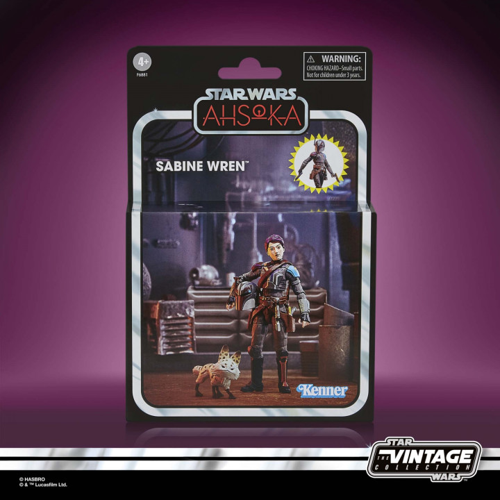 FIGURA HASBRO STAR WARS AHSOKA SABINE WREN