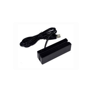 Premier BM-90 lector de tarjeta magnética Negro USB