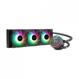 UNYKAch AquaStorm 360 Procesador Kit de refrigeración lÍ­quida 12 cm Negro 1 pieza(s)