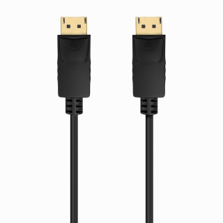 AISENS Cable DISPLAYPORT V1.2 CCS 4K@60Hz, DP/M-DP/M, Negro, 5.0m