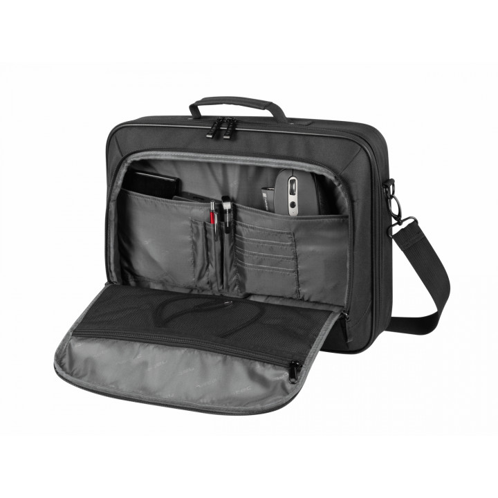 NATEC Boxer Lite maletines para portátil 39,6 cm (15.6") MaletÍ­n Negro