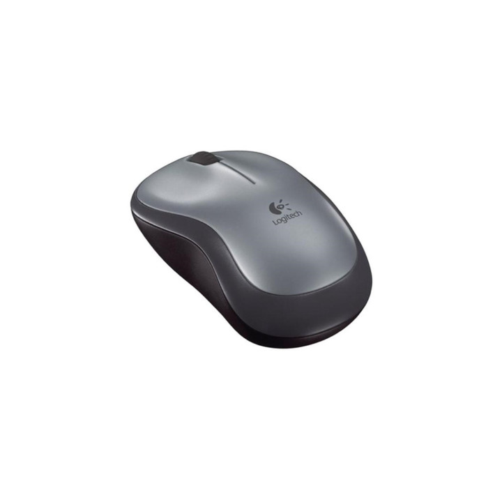 Logitech M185 Ratón Inalámbrico con Mini Receptor USB, Batería 12 Meses, Ambidiestro 1000DPI Gris