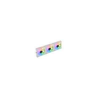 Pack 3 Ventiladores Mars Gaming MF-LINKFINITYKIT/ 12cm/ ARGB/ Blancos