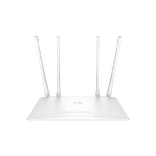 Cudy WR1200 router inalámbrico Ethernet rápido Doble banda (2,4 GHz / 5 GHz) Blanco