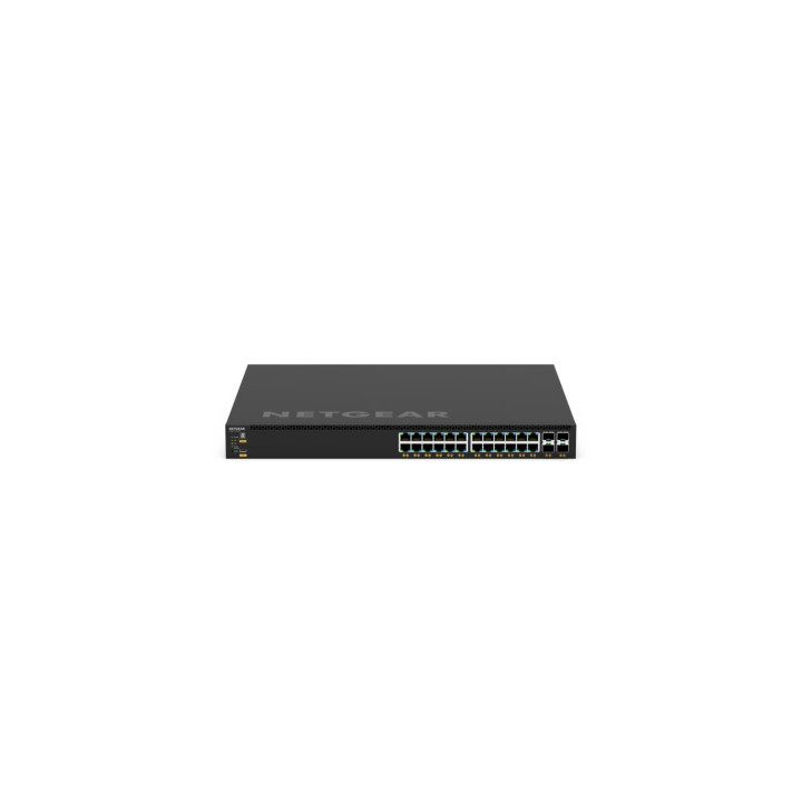 NETGEAR GSM4328-100AJS Gestionado L3 Gigabit Ethernet (10/100/1000) EnergÍ­a sobre Ethernet (PoE) 1U Negro