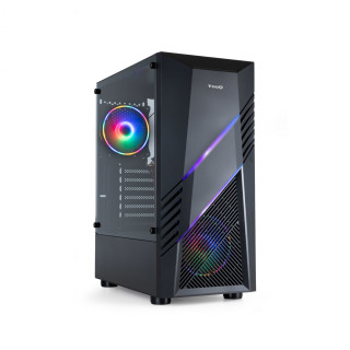 TooQ Caja Semitorre Gaming TQGCC102-B BIOHAZARD Negra