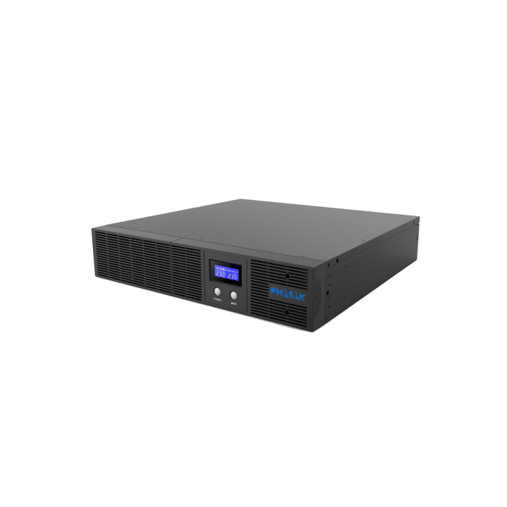 Phasak Protekt rack sistema de alimentación ininterrumpida (UPS) LÍ­nea interactiva 2,16 kVA 1400 W 2 salidas AC