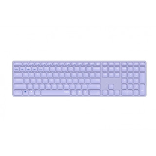 Rapoo E9800M teclado Bluetooth QWERTY Púrpura