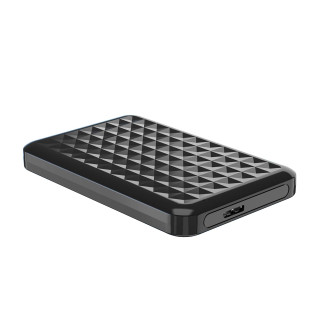 AISENS Caja Externa 2,5â€³ 9.5mm SATA a USB3.0/USB3.1 Gen1, Negra