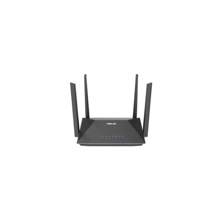 ASUS RT-AX52 AX1800 AiMesh router inalámbrico Gigabit Ethernet Doble banda (2,4 GHz / 5 GHz) Negro