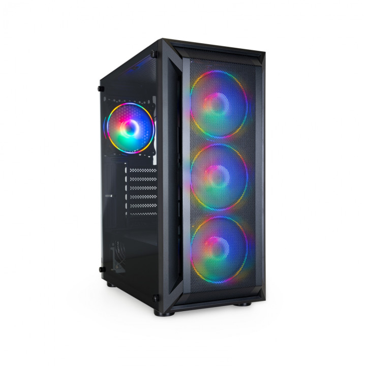 TooQ Caja Semitorre Gaming RagnÍ¤rok, Negra