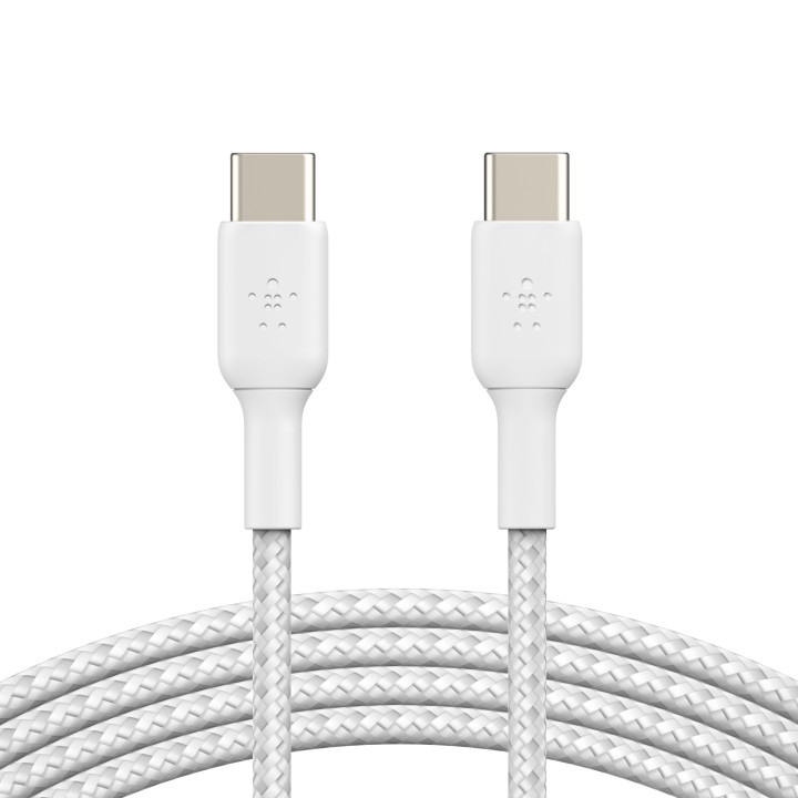 Belkin CAB004BT1MWH2PK cable USB 1 m USB 2.0 USB C Blanco
