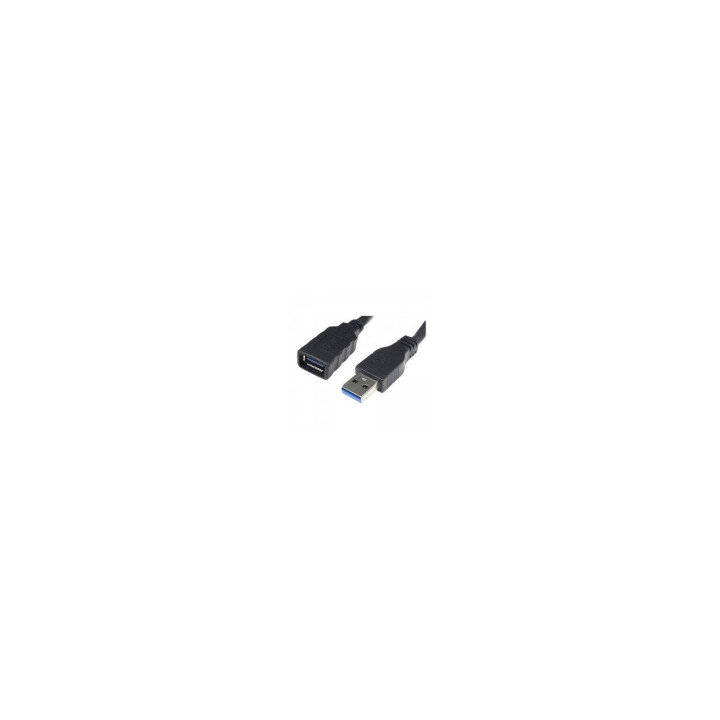 CABLE USB A M A USB A H 1 MT 3.0 NANOCABLE 10.01.0901-BK